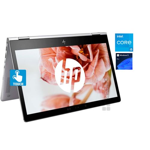 Hp EliteBook X360 TOUCH Intel Core I5- 8GB RAM/1TB SSD/Backlit Keyboard/FP Reader Wins 11 Pro +BAG61