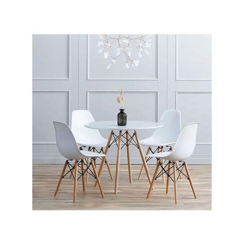 Generic Luxury Mini Dining Table Round and Sitting Chairs - image 3