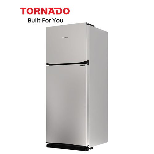product_image_name-Tornado-Refrigerator No Frost 396 Liter Silver Door Alarm Hybrid Cooling System (RF-480T-SL) , 24 Month Warranty-4