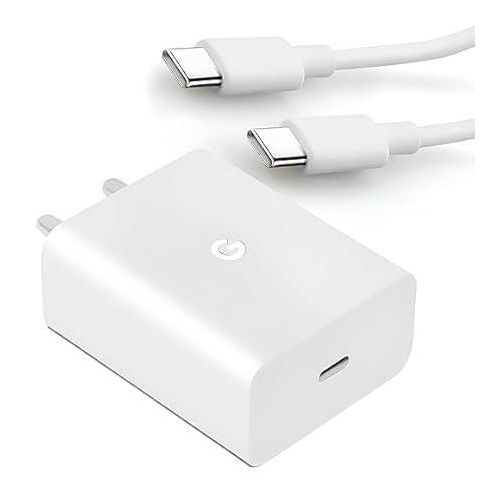 product_image_name-Google-30W USB C Fast Charger for Pixel 10 Pro XL/10/9 Pro /9/8 Pro/8/7 Pro/7/6a/6 Pro/6/5a/5, Rapid Charging USB C Power Adapter with Type C Charging Cable-1