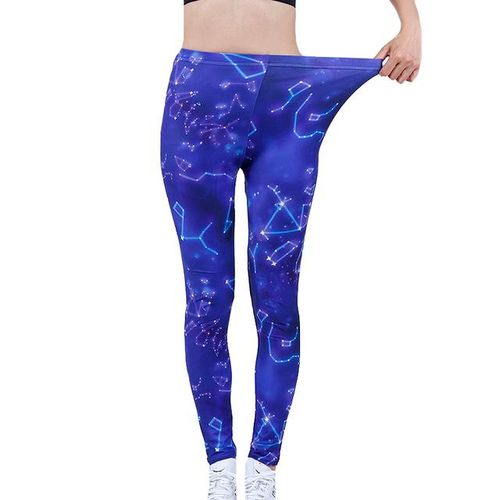 Generic Viianles Workout Colorful Letter Print Leggings Women Yuga Pants  Fitness Tights Running Female Casual Leggins Dropshipping