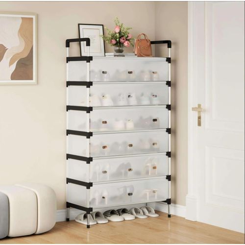 Amy 7-Layer Protective Shoe Organizer & Dustproof Storage Rack