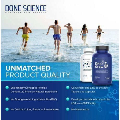 product_image_name-Bone Science-Grow UP AM/PM 1 Month 180 Tablets Height Growth-6