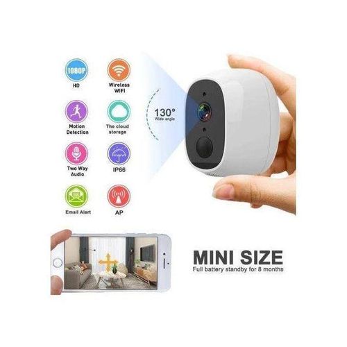 Generic WiFi Camera Wireless Rechargeable Battery Powered IP Camera
