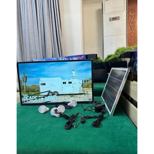 product_image_name-Generic-SPL 43-Inch Smart Solar LED TV + 15W Solar Panel + Built-in Battery + 4 LED Bulbs 3years warrant-1