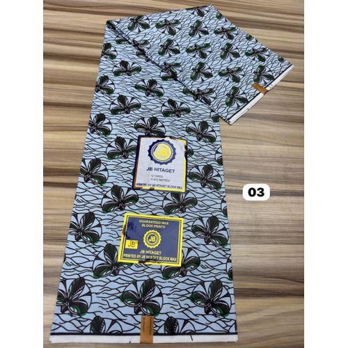 Fabric Geometric Medium African Print
