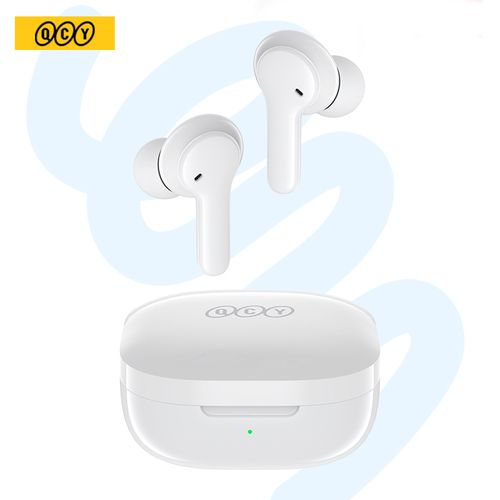 Cheap XIAOMI QCY T13 Bluetooth Headphone V5.1 Wireless TWS Earphone Touch  Control Earbuds 4 Microphones ENC HD Call Headset Customizing APP