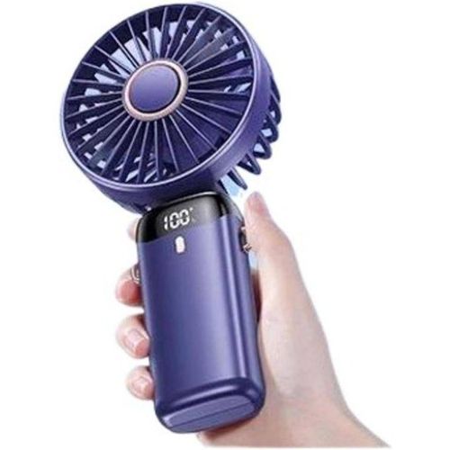 product_image_name-Generic-1200mAh 5 Levels USB Folding Fans With Phone Holder-2