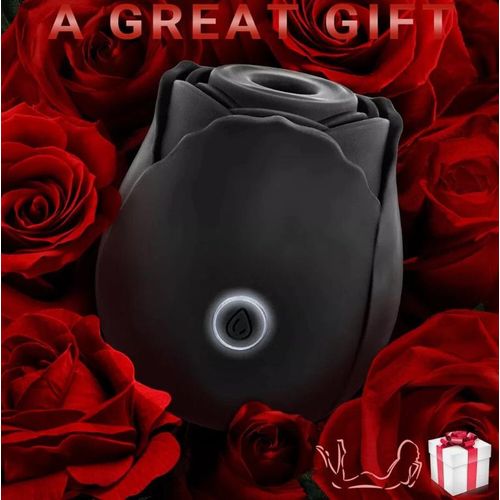 product_image_name-Rose-Strong Suction Sex Toy SUCKING Vibrator Vagina Oral Sucking Roses Clitoris Powerful Sex Toys for Women Masturbator, Roses Sucker Vibrator for Women Perfect Clitoral Dildo Sex Toy Adult - Rechargeable  New Latest Vibrator For Women-4