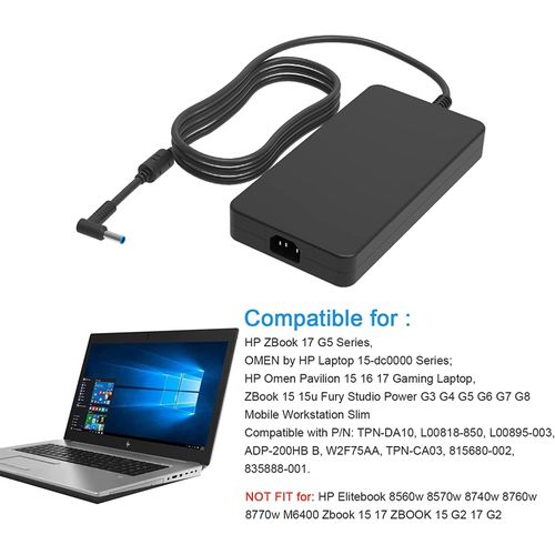 Chargeur pour ordinateur portable HP ZBook 17 G5