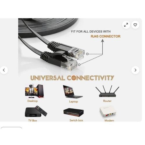 Generic Ultra-Thin Cat6 100% Copper UTP Slim 32AWG Patch Cord Flat RJ45 Lan Network Cable PVC Ethernet cable - image 6