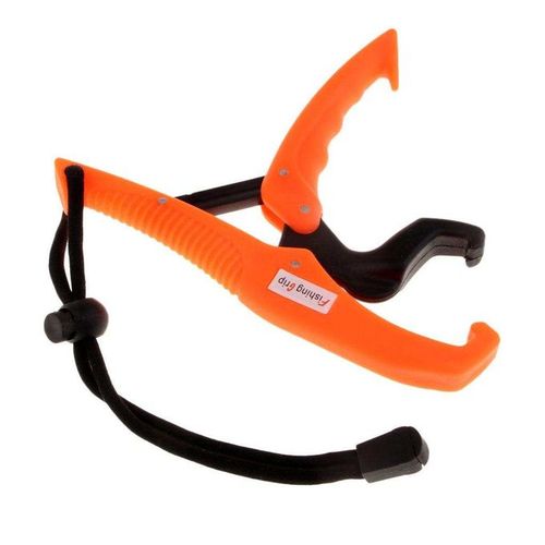 Generic Floating Gripper Plastic Fish Lip Grip With Rope Orange+