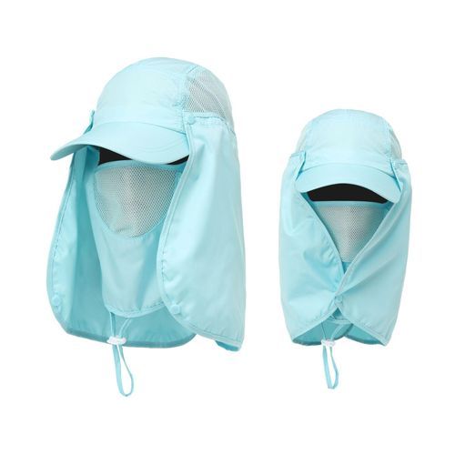 Fashion Fishing Hat With Neck Flap Sun Protect Hiking Hat Men