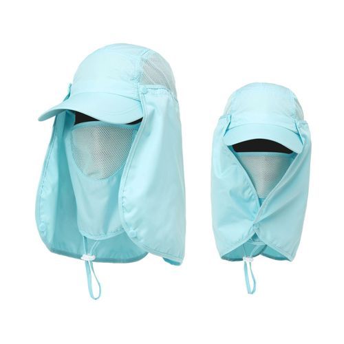 Fashion Fishing Hat With Neck Flap Sun Protect Hiking Hat Men Women