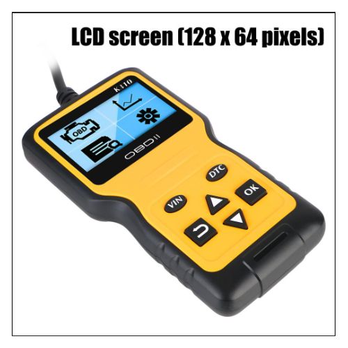 Generic K310 OBD II Diagnostic Tool – Car Scanner, Code Reader & Eraser For OBD II Diagnostics - image 3