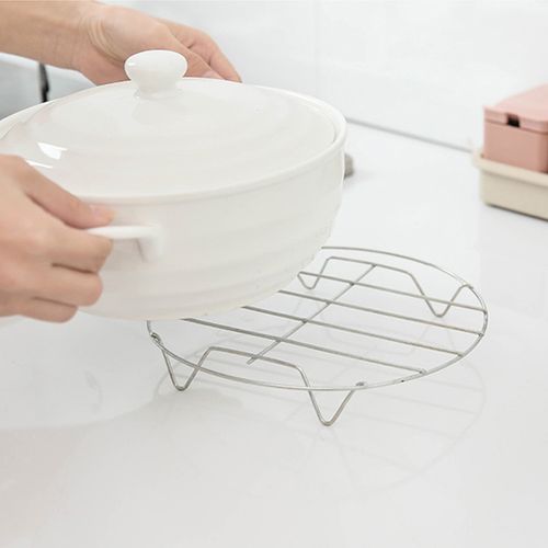 product_image_name-Generic-Stainless Steel Round Steamer Steam Rack Kitchen Cooking-3