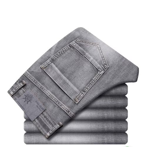 Fashion Denim Jeans Trouser For Men-Grey
