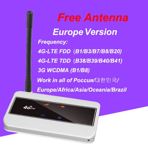 Modem 4G LTE Wifi Router Hotspot Asia Africa Europe Sim Card Wireless  Routers