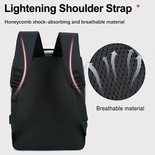 product_image_name-STY-3 In 1 Men Notebook Computer Backpack Rucksack Chest Bag Small Bag Set - Black-3