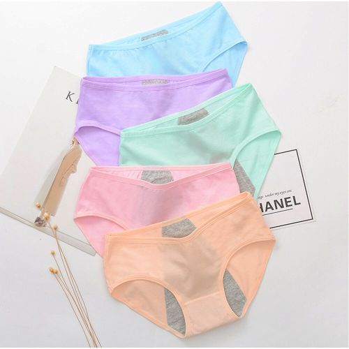 2Pcs Leak Proof Menstrual Panties Physiological Pants Women