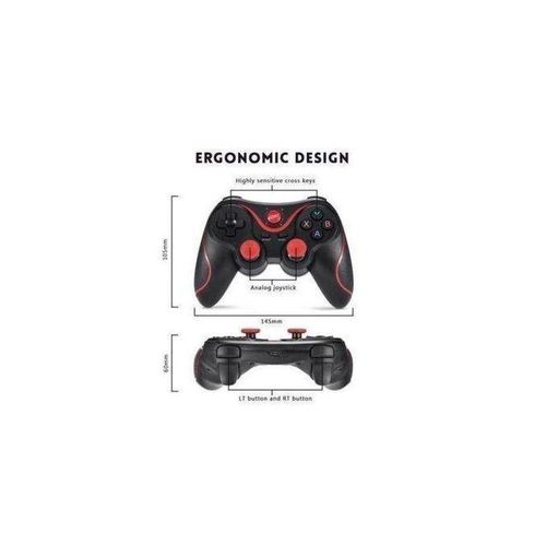 Generic DUAL SHOCK Vibration Bluetooth Wireless Mobile Phone Gaming Triggers Controller Game Pad Android Ipads & Iphone / IOS / PC / PS3 Gamepad - image 3