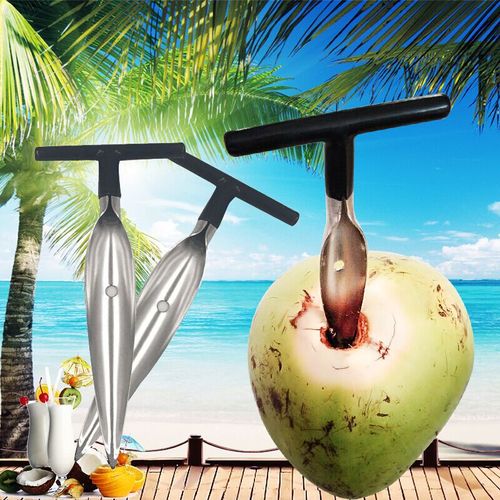 Stainless Steel Coconut Opener Tool Coconut Driller Coconut Water