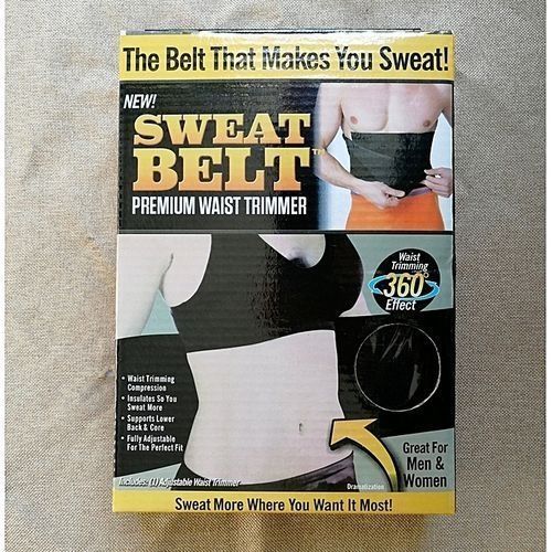 Sweat Belt Unisex Premium Sweat Belt(Waist Trimmer Belt- Belly Fat