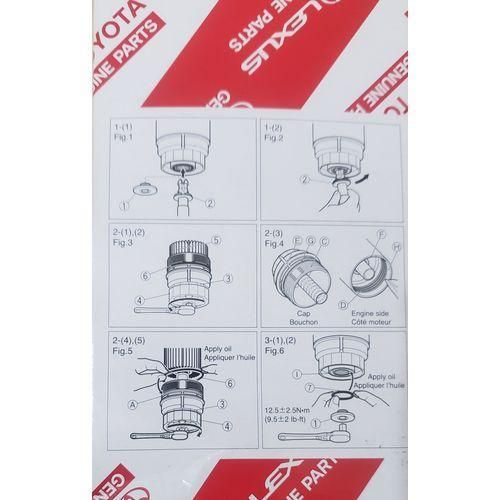 Toyota 04152-YZZA5 OIL FILTER - image 2