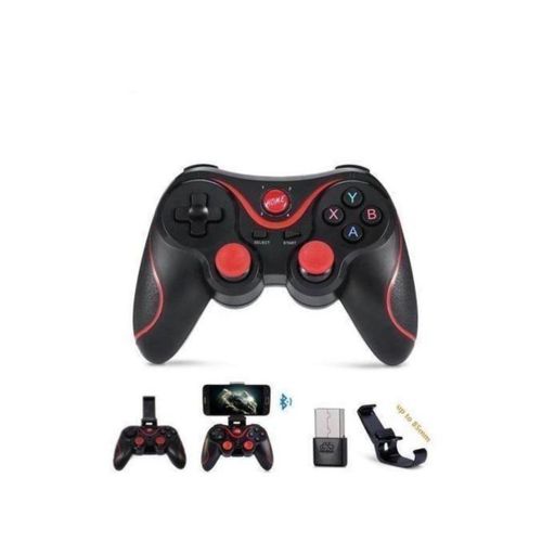 Generic DUAL SHOCK Vibration Bluetooth Wireless Mobile Phone Gaming Triggers Controller Game Pad Android Ipads & Iphone / IOS / PC / PS3 Gamepad - image 2
