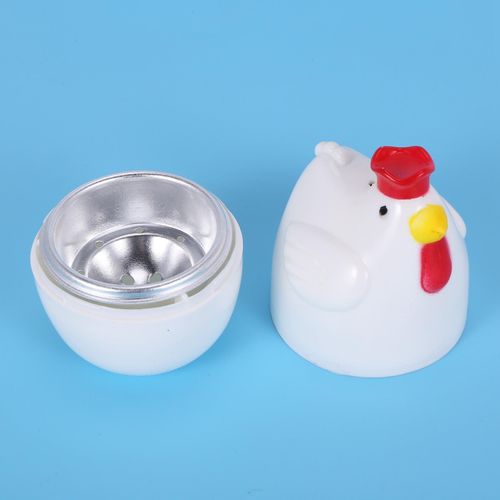 Chick-shaped 1 Boiled Egg Steamer Steamer Pestle Microwave Egg Cooker Cooking  Tools Kitchen Gadgets