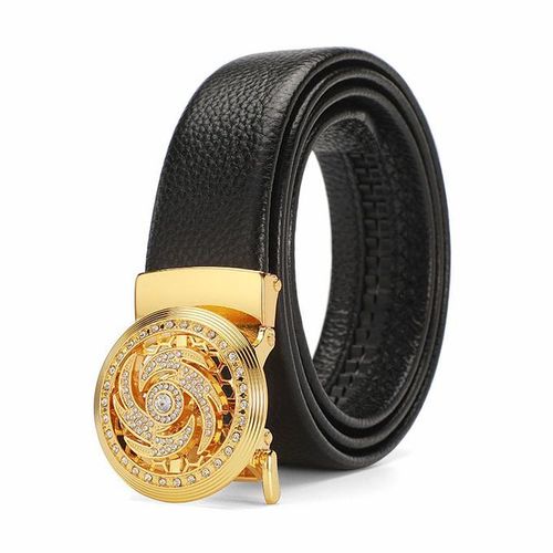 product_image_name-Fashion-Leather Men's Personality Rotating Automatic Buckle-1