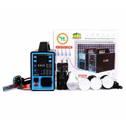 Generic 300W Spl Portable Power Station/Solar Generator with free solar panel 3years guarantee