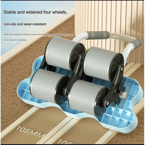 Generic 4-Wheel Abdominal Abs Trainer With Smart Timing And Speed Adjustment - image 4