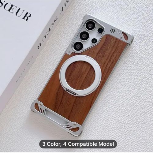 product_image_name-Generic-Magnetic Rotating Stand Phone Case Suitable for Samsung S25 Ultra-1