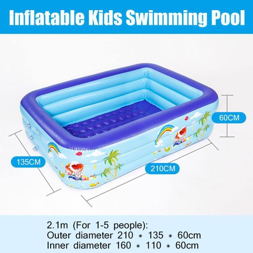 Generic Inflatable Swimming pool for kids with Automatic pump