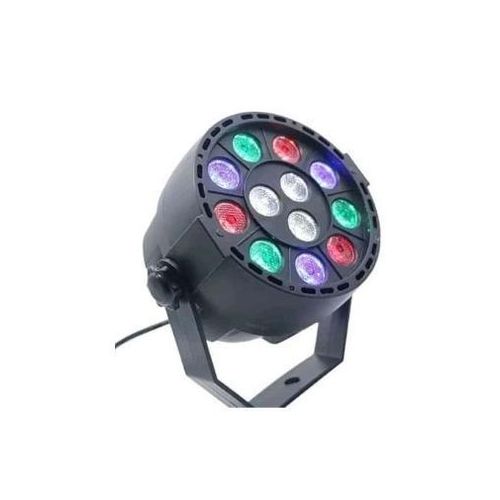 Generic LED Mini Flat Par Dj Disco Stage Light - 12 Eyes - Rgbw - image 2