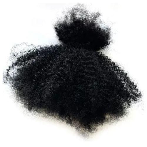 Generic Kinky Bulk Hair For Kinky Twist Or Braids - Black - image 2