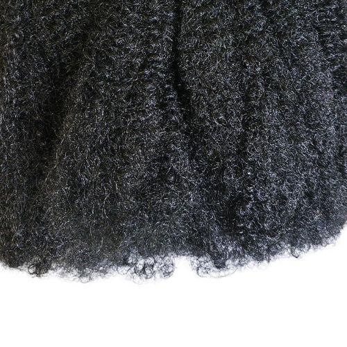 Generic Kinky Bulk Hair For Kinky Twist Or Braids - Black - image 4