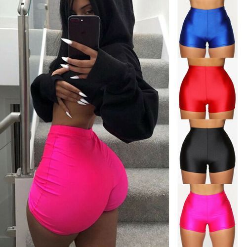 2020 Women Yoga Shorts Leggings Gym Running High Waist Sport