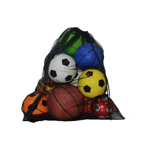 Large Capacity Football Basketball Soccer Ball Net Bags with