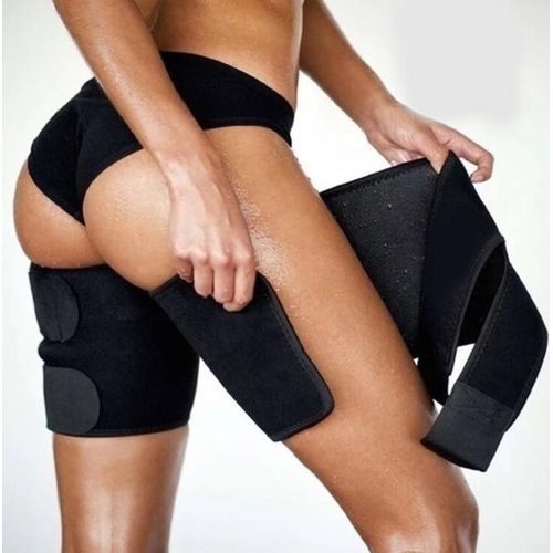 Generic Neoprene Leg Shaper Sauna Sweat Thigh Trimmers Calories