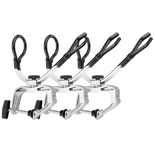 Generic 3Pcs Fishing Rod Holders for Boat,Metal 360 Degree Fishing P