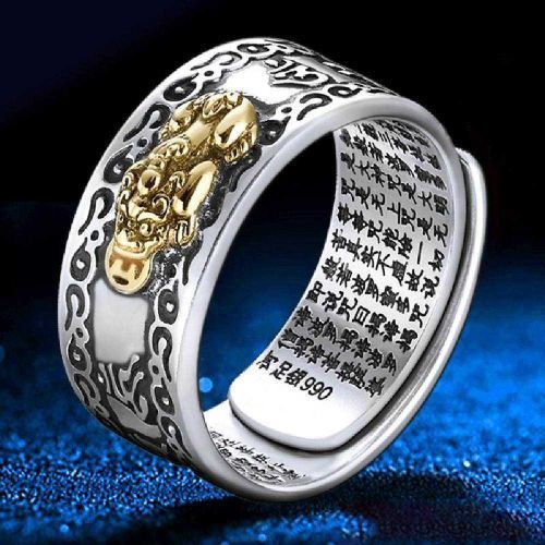 Adjustable Gold Feng Shui Pixiu Self Defence Ring For Women And Men Chinese Feng  Feng Jewelry For Wealth And Lucky Amulet Perfect Birthday Gift From Moge_1,  $1,013.07 | DHgate.Com