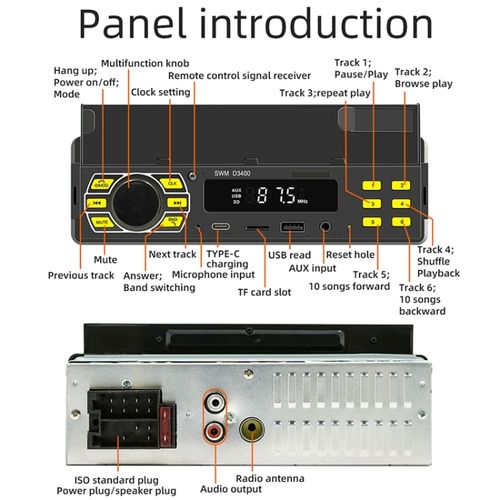 Generic Car Bluetooth MP3 Player - image 4