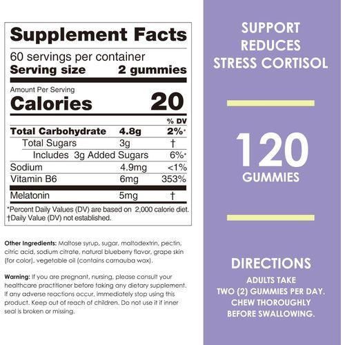 product_image_name-Nature Key-Melatoni 120 Count with Vitamin B6-2