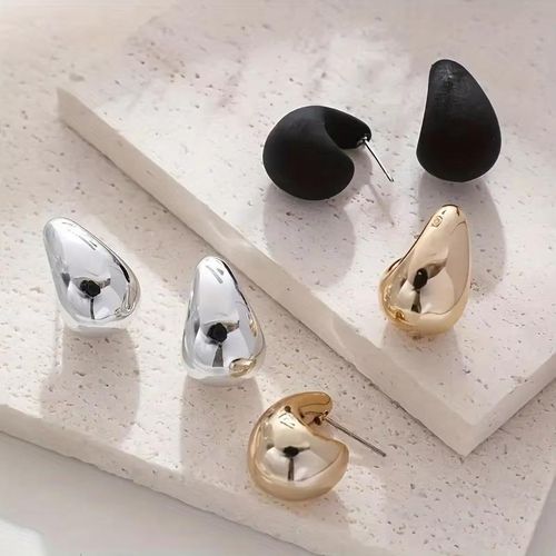 product_image_name-Fashion-Women's Vintage Elegant Teardrop Stud Earring Set-4