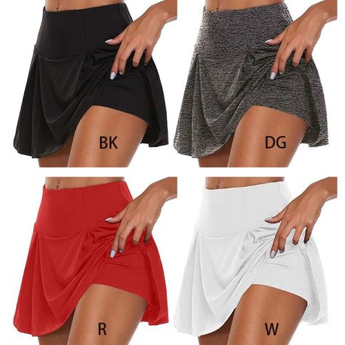 Red Wrap Style Athletic Skirt with Leggings – The Skirt Lady