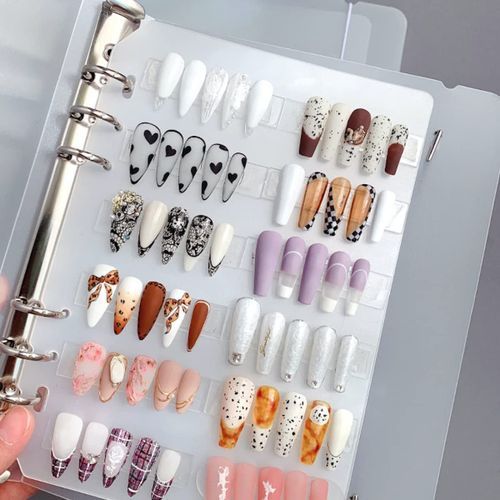 Fashion CATEAR Press On Nail Packaging, Luxury Press On Nails