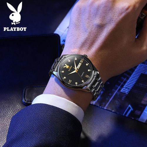 Playboy Men's Royal business chain wristwatch - image 2