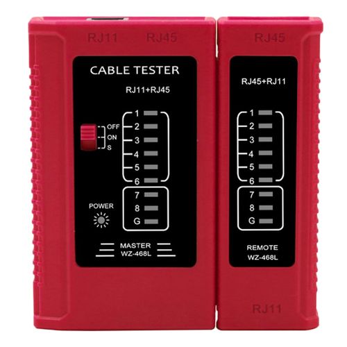 Professional RJ45 Cable tester Network Cable Tester RJ45 RJ11 RJ12 CAT5  CAT6 CAT7 8p8c Cable LAN